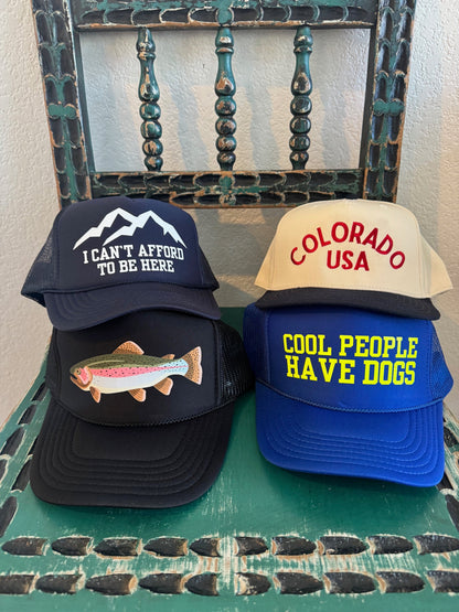 I CAN'T AFFORD TO BE HERE navy trucker