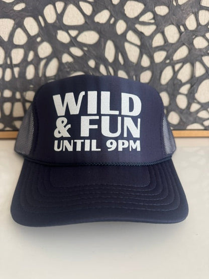 Midlifers WILD + FUN until 9pm navy trucker