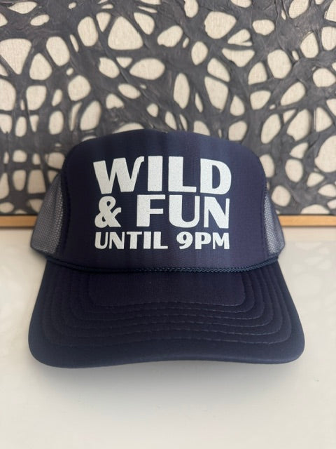 Midlifers WILD + FUN until 9pm navy trucker