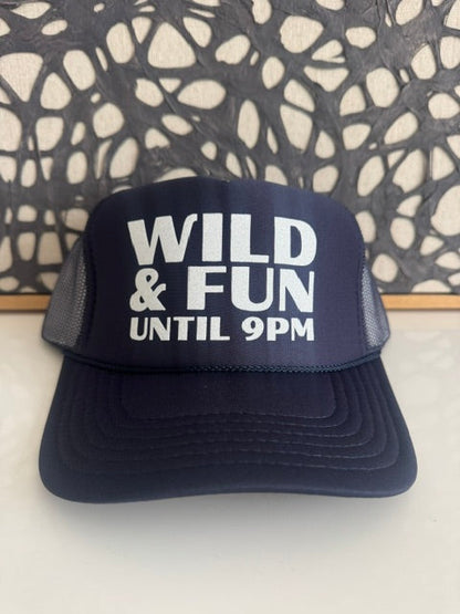 Midlifers WILD + FUN until 9pm navy trucker