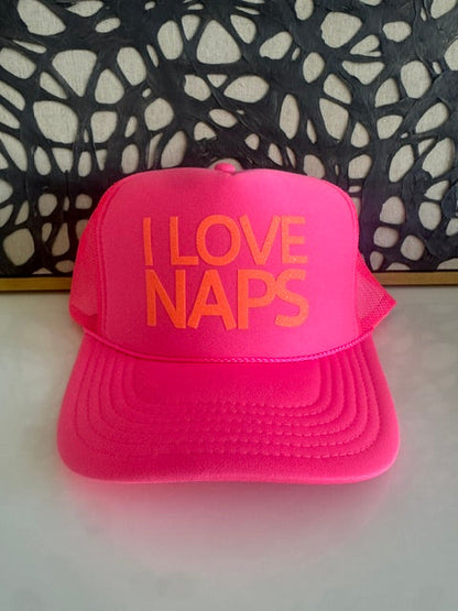 Midlifers. I love Naps pink trucker