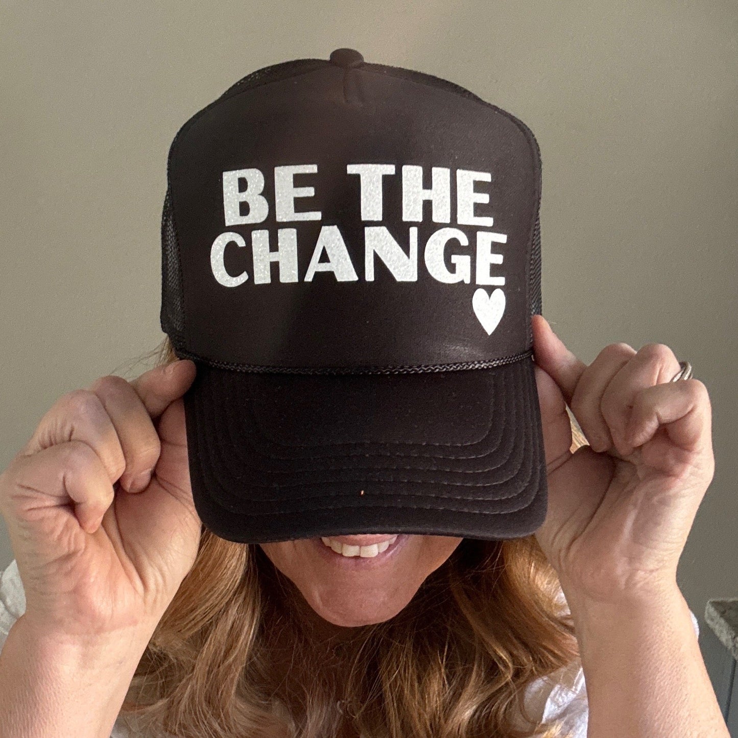 Midlifers BE THE CHANGE black trucker