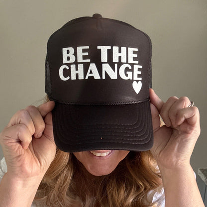 Midlifers BE THE CHANGE black trucker