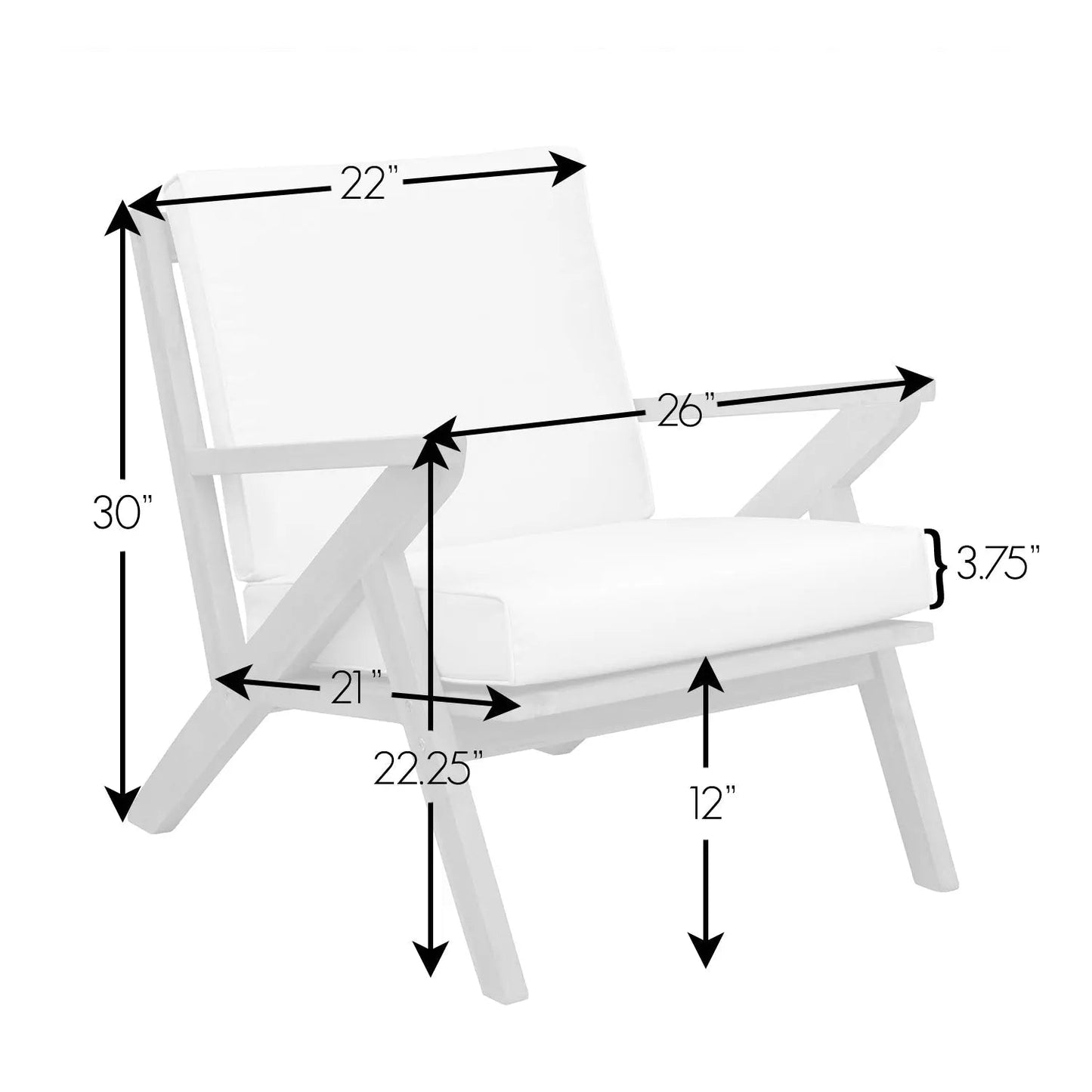 Oslo Wooden Armchair