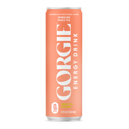 Energy Drink - Sparkling Peach Tea
