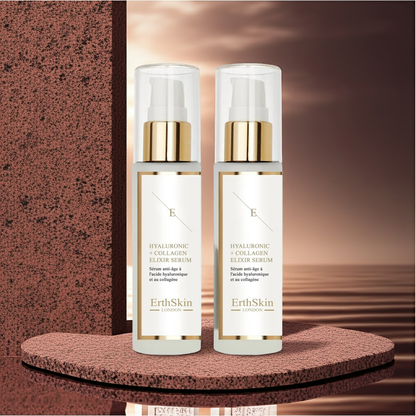 2x Hyaluronic Acid & Collagen Serum - 60ml