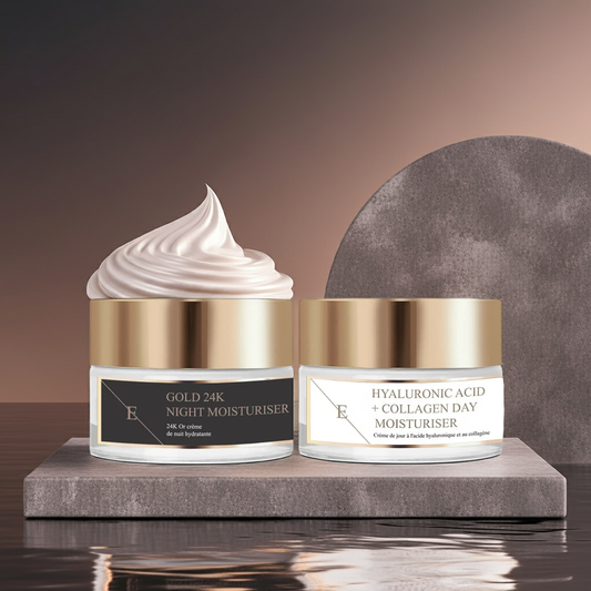 2pc 24k Gold + Collagen Cream Set