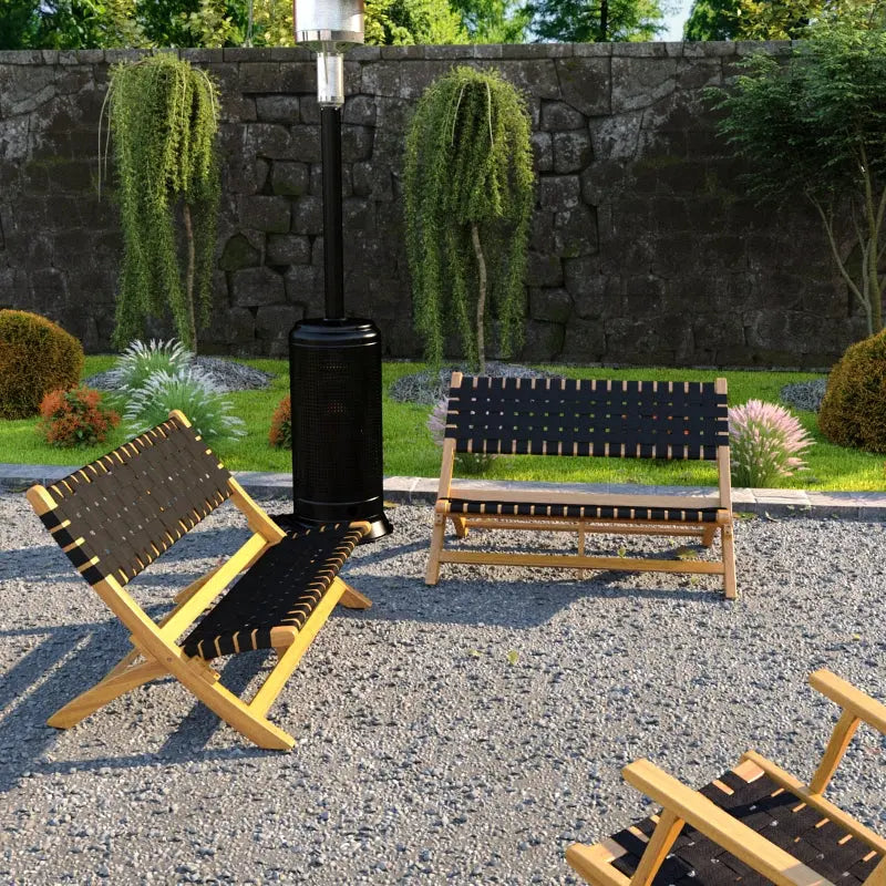 Sava Indoor Outdoor Folding Bench