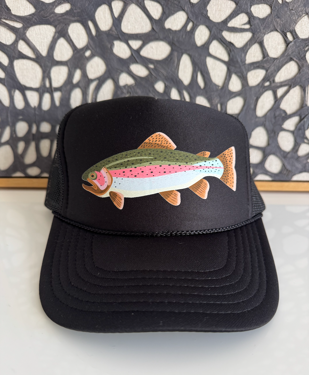 CATCH OF THE DAY black trucker