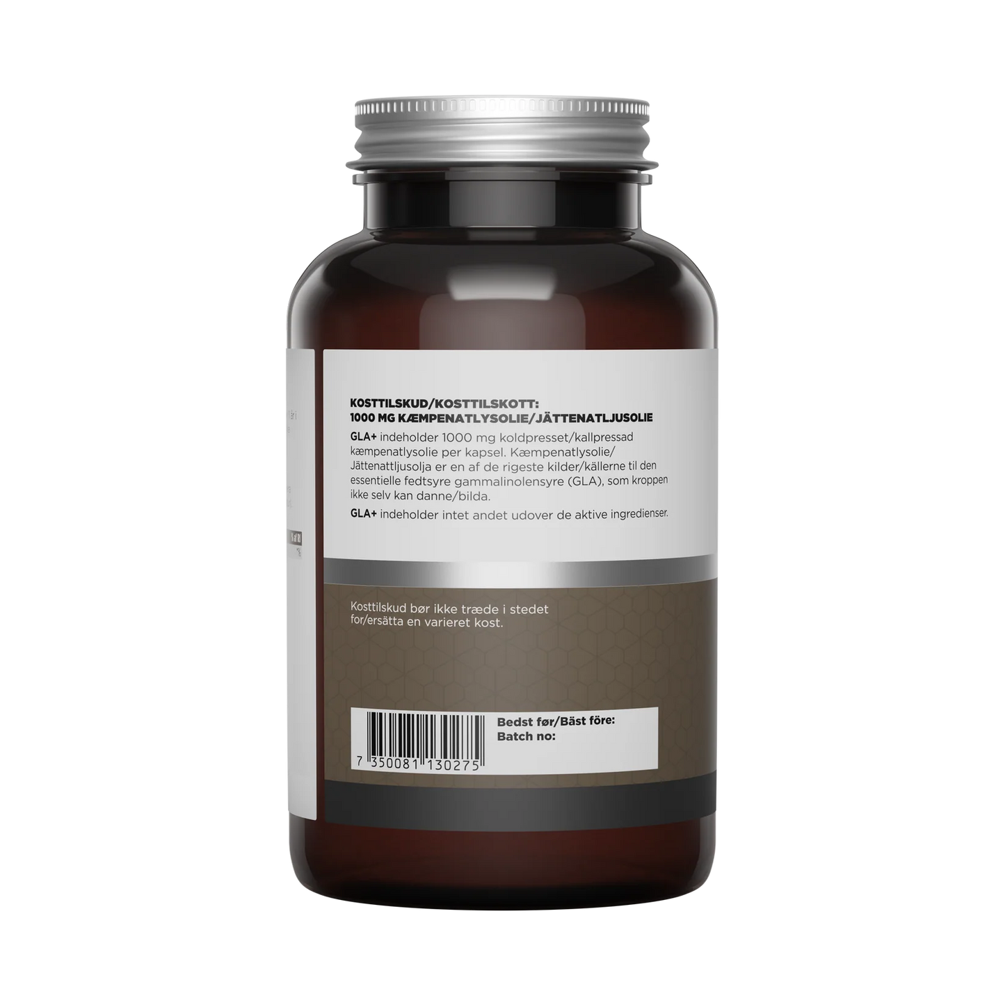 Gla+ Contains 1000 Mg of Cold-Pressed Evening Primrose Oil
