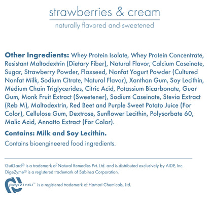 30G Protein Strawberries & Cream Biocare Dietary Beverage (14-Count)