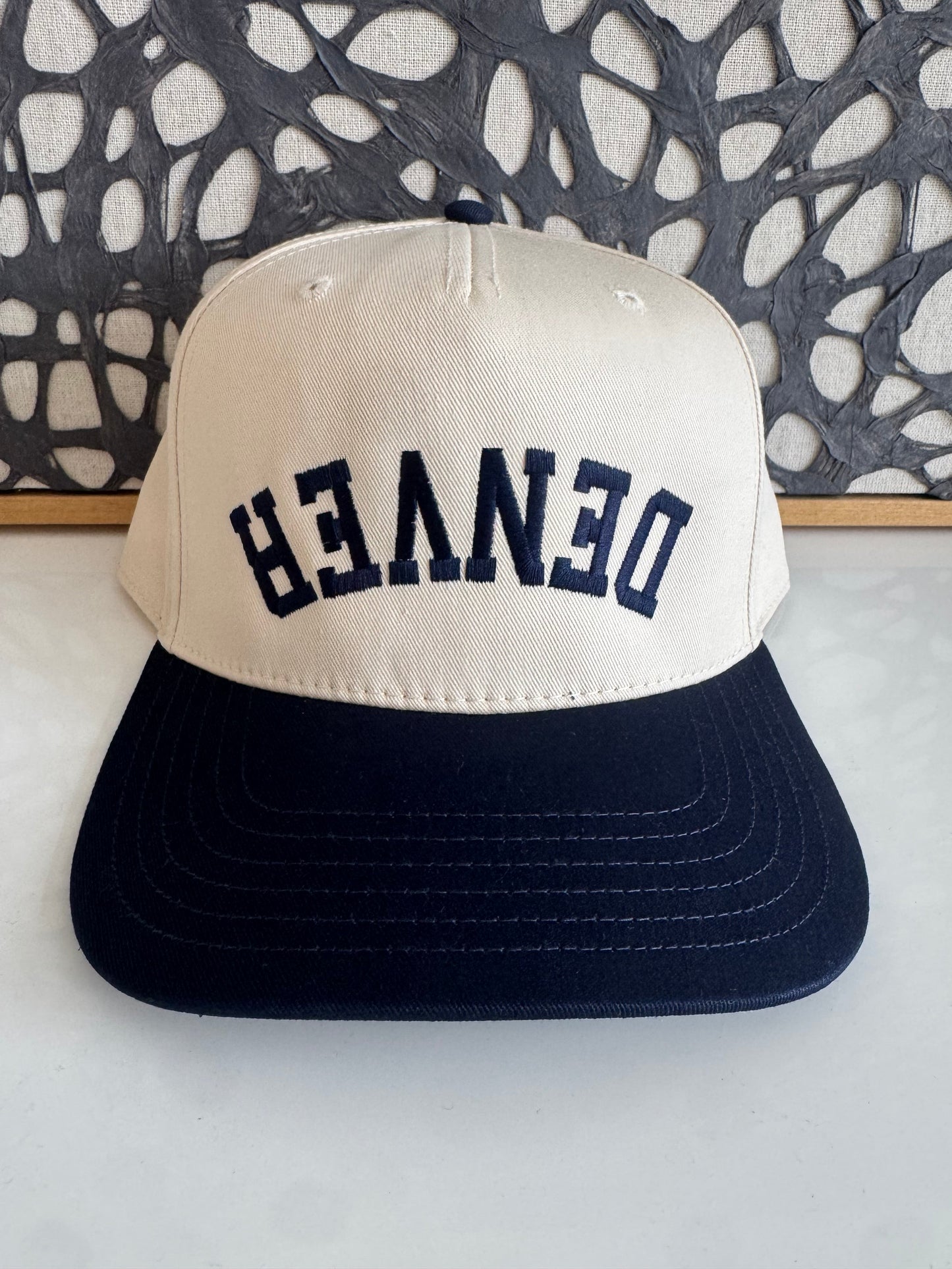 TIPSY DENVER canvas trucker