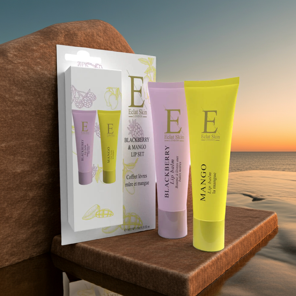 Mango & Blackberry Lip Balm Set