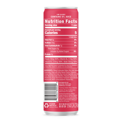 Energy Drink - Sparkling Watermelon Splash