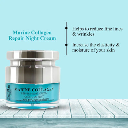 Retinol Serum 30ml + Marine Collagen Night Cream 50ml + Marine Collagen SPF50 Day Cream 50ml