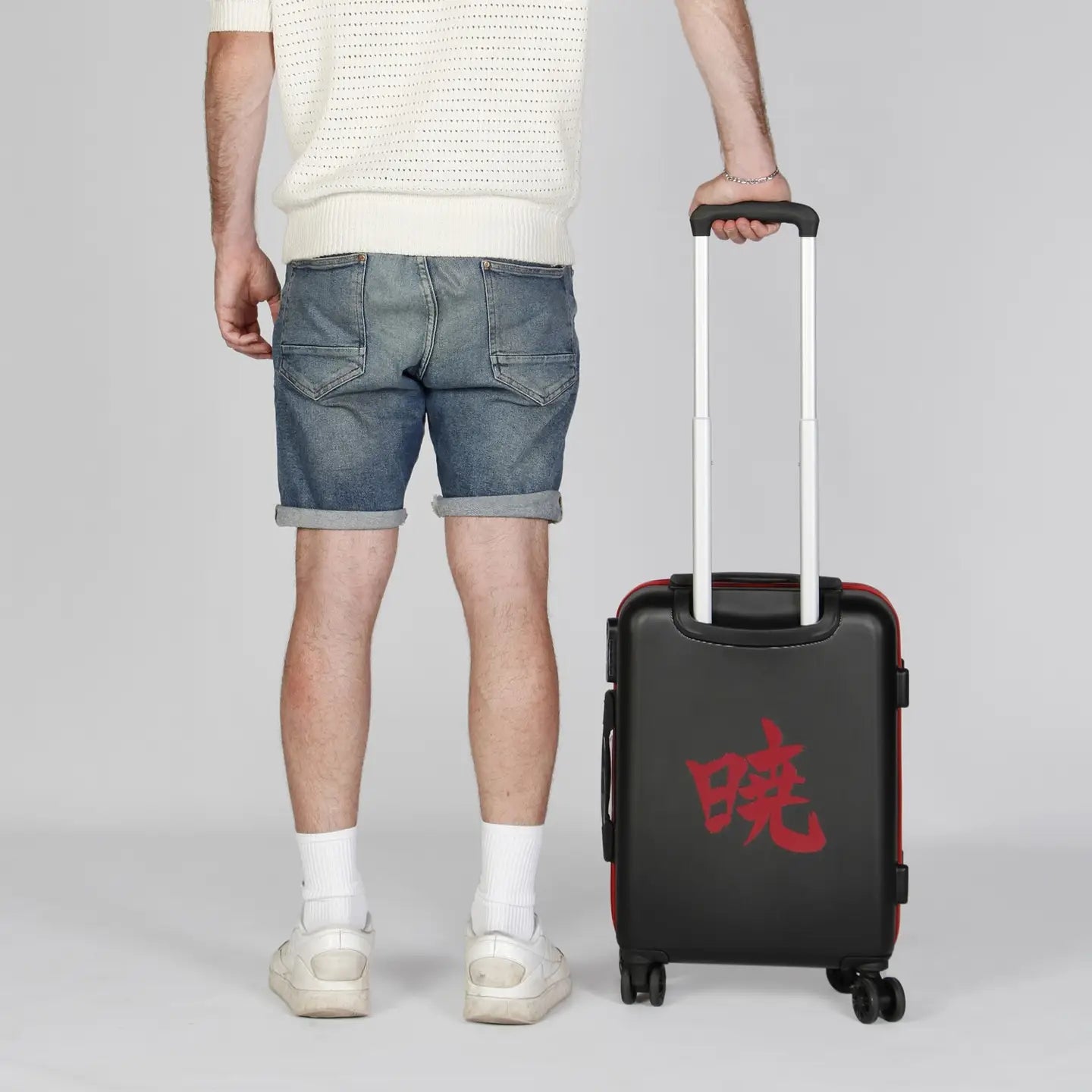 Naruto Clouds-Abs 4-Wheel Cabin Suitcase