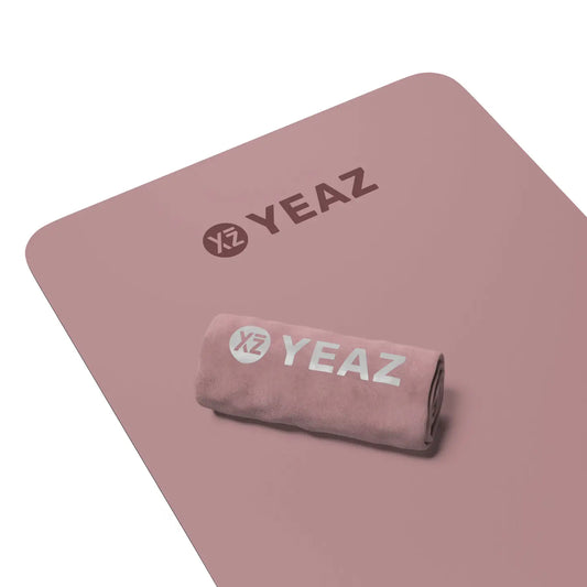 Caress Towel and Mat Set - Shy Blush