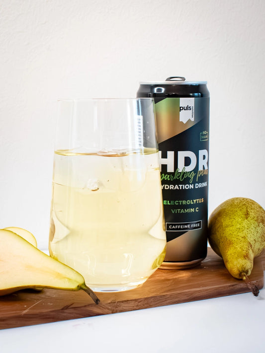 Hdr Electrolyte Drink Sparkling Pear 330 Ml 24 stk