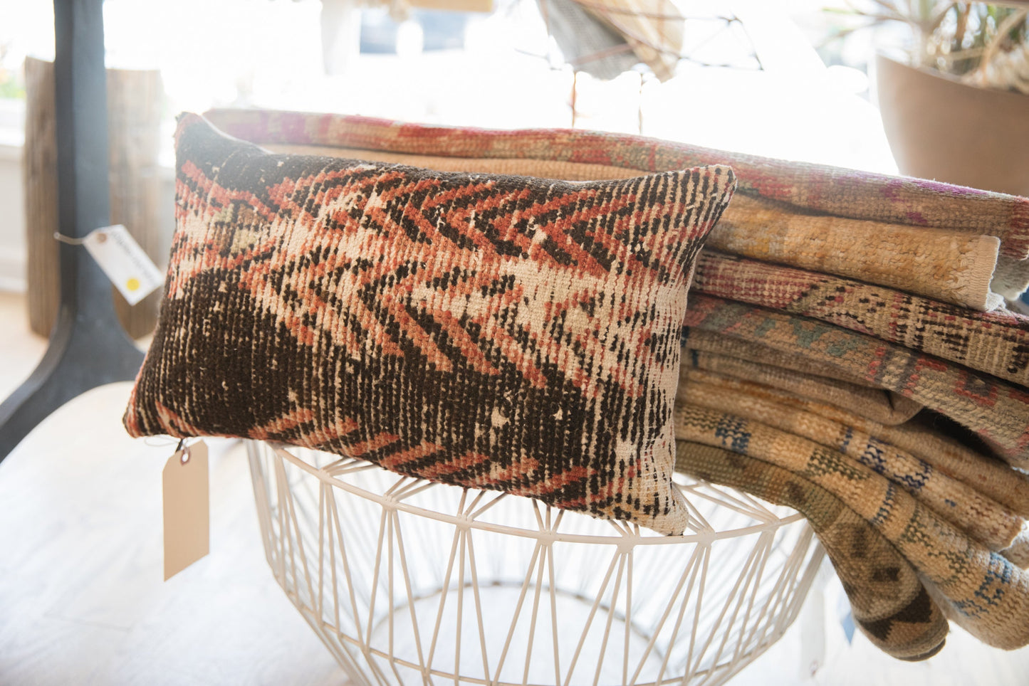 Vintage Rug Fragment Pillow