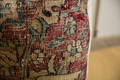 Vintage Meshed Rug Fragment Pillow