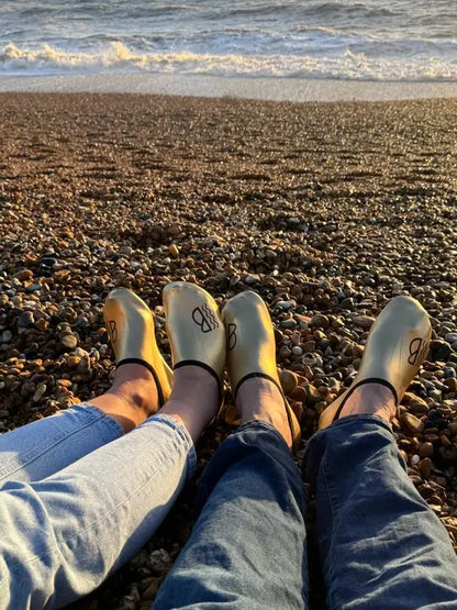 Brighton Water Shoes Carousel Gold