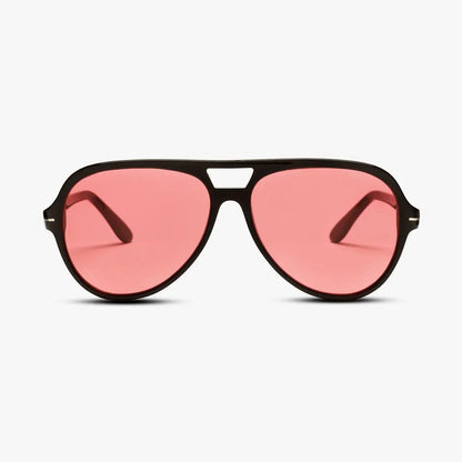 Debbie, Black/Pink Sunglasses Made in Italy