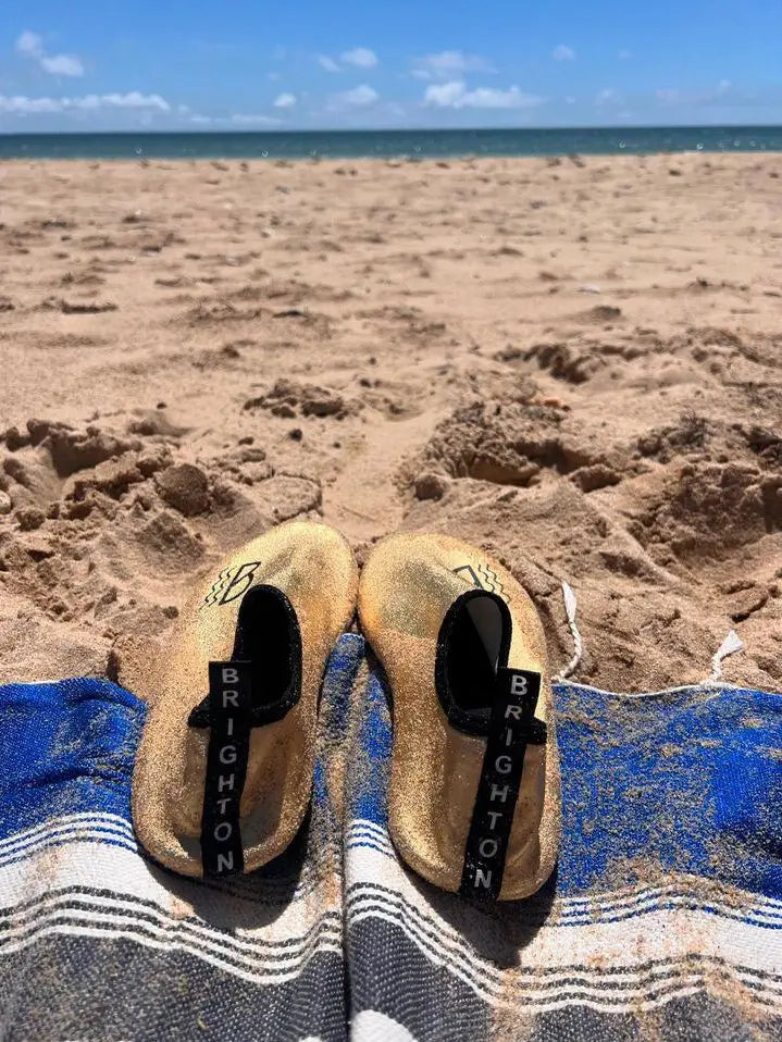 Brighton Water Shoes Carousel Gold