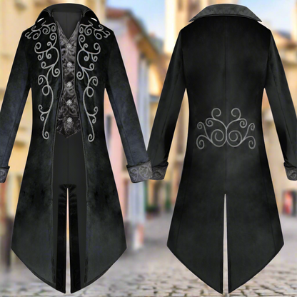 Jacket Gothic Tailcoat Renaissance Men's