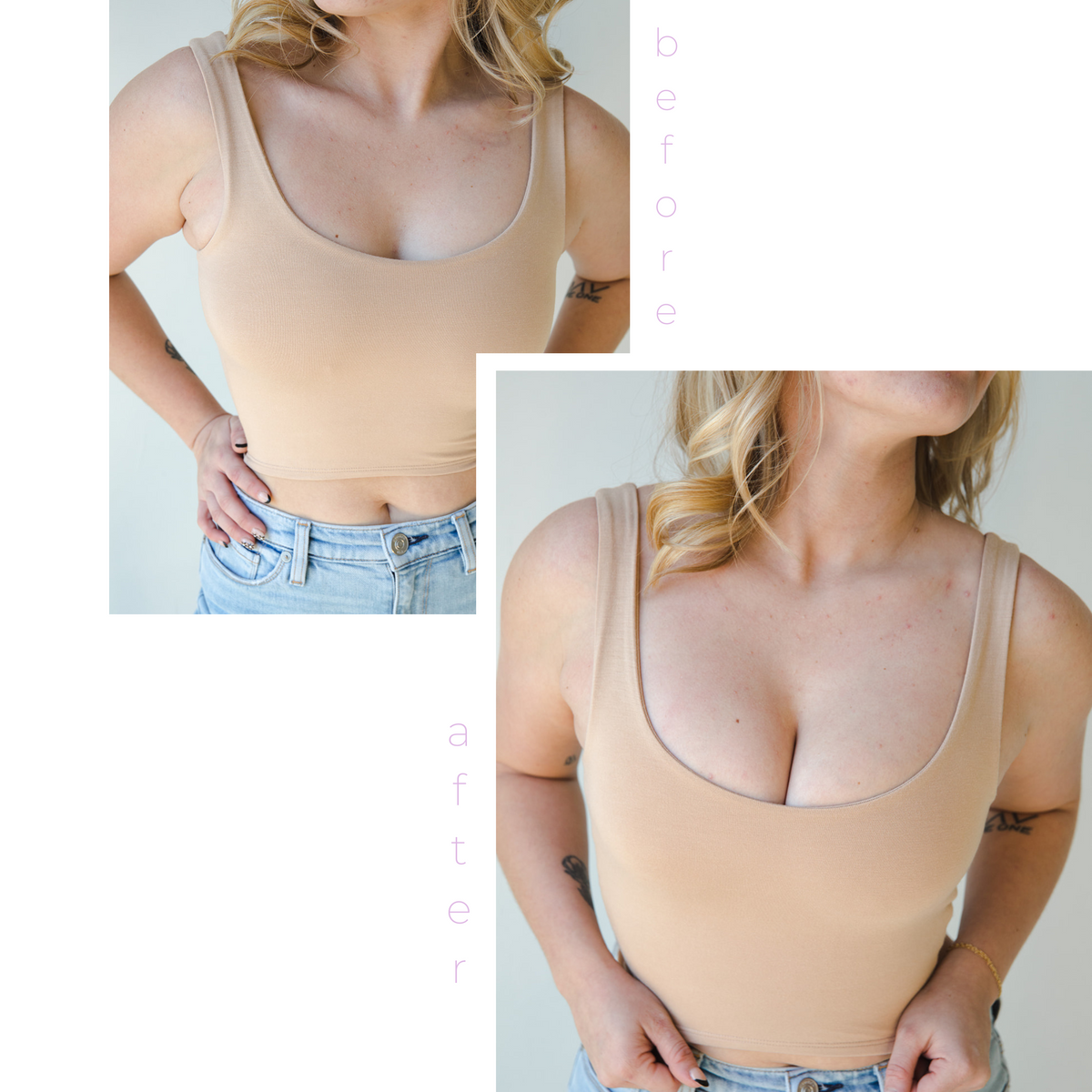 Match Maker - Seamless Sticky Bra in Medium Nude