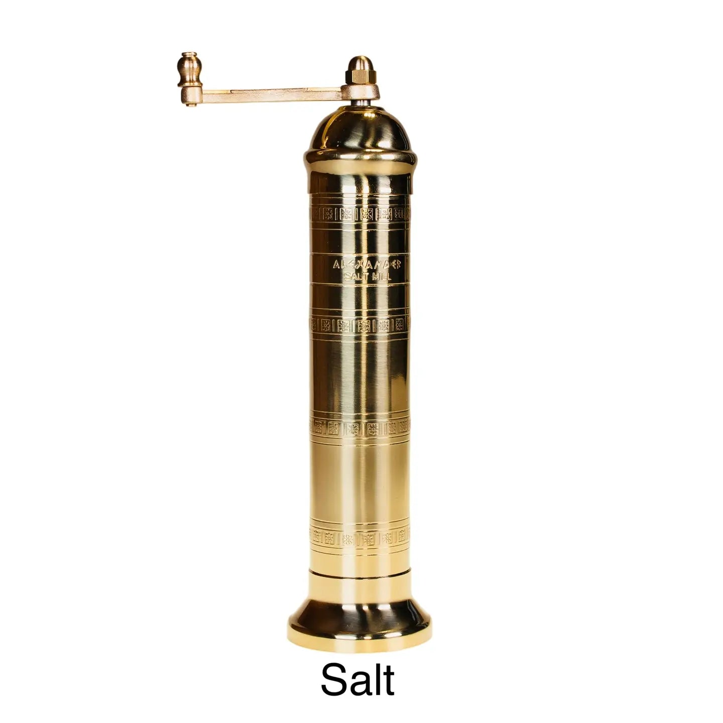 The Original 'brass Mill' - 8" Salt Grinder