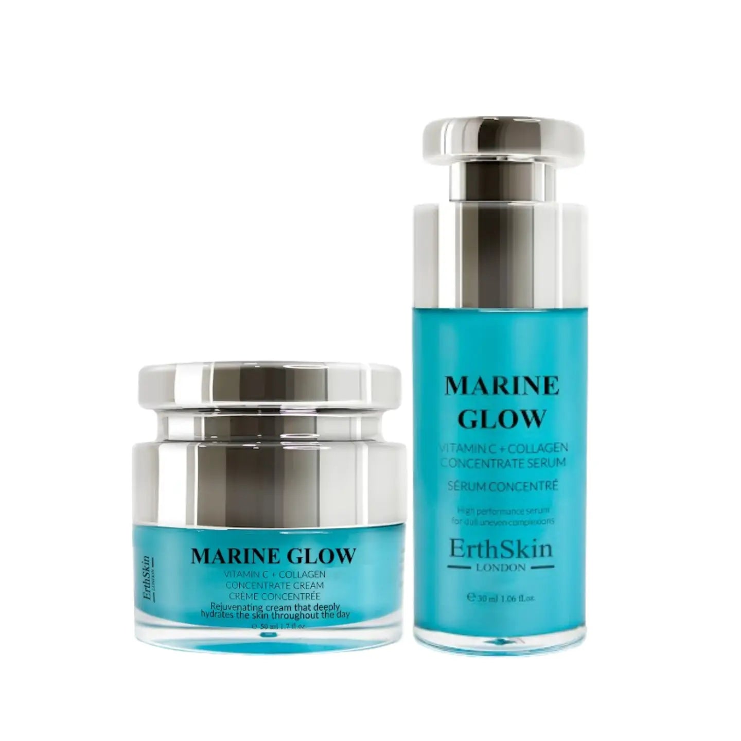 Serum 30ml+ Marine Glow Vitamin C Concentrate Cream 50ml
