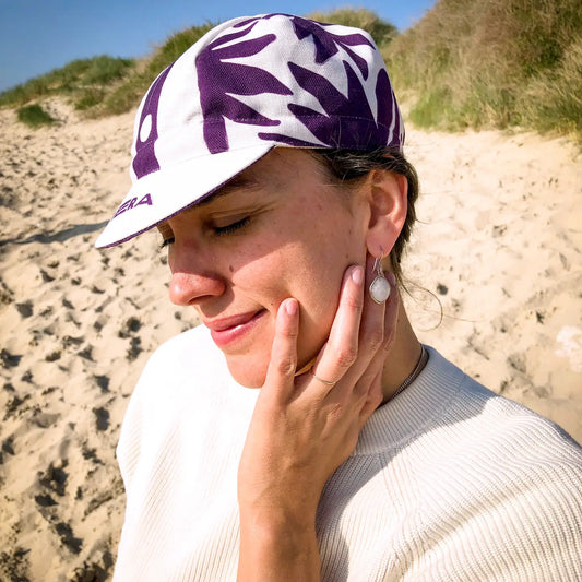 Women's Cycling Cap "Flor" Damascus