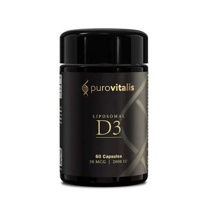 Purovitalis Liposomal Vitamin D3 – 2000 Iu, 60 Caps