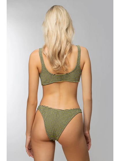 Crinkle Ring Onepiece Stripes