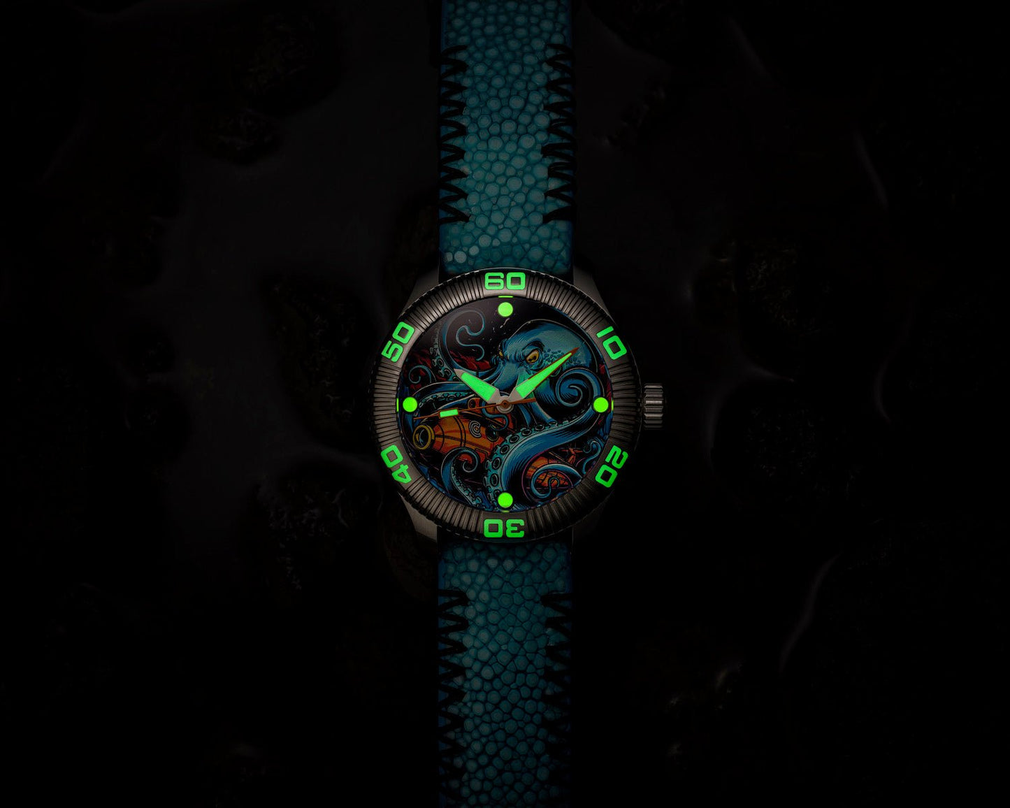 Crawler One - Ceramic-Enamel Dial - Kraken’s Wrath - Preorder