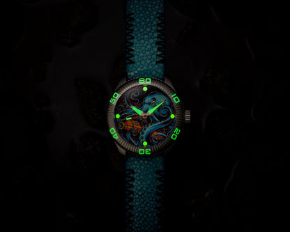Crawler One - Ceramic-Enamel Dial - Kraken’s Wrath - Preorder