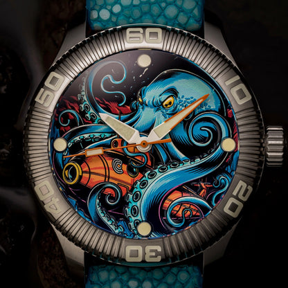 Crawler One - Ceramic-Enamel Dial - Kraken’s Wrath - Preorder