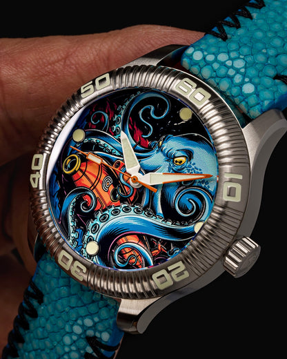 Crawler One - Ceramic-Enamel Dial - Kraken’s Wrath - Preorder