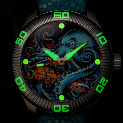 Crawler One - Ceramic-Enamel Dial - Kraken’s Wrath - Preorder
