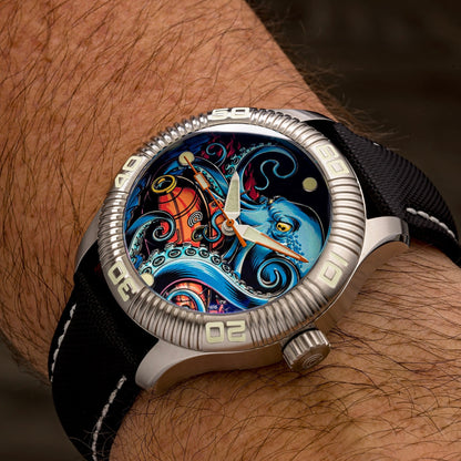 Crawler One - Ceramic-Enamel Dial - Kraken’s Wrath - Preorder