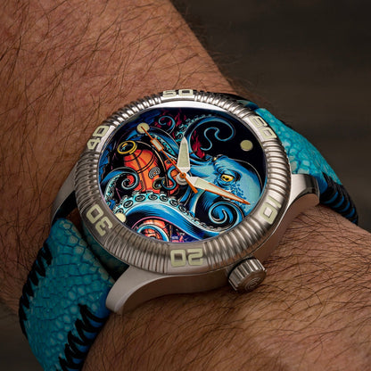 Crawler One - Ceramic-Enamel Dial - Kraken’s Wrath - Preorder