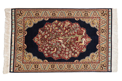 2x3 Vintage Fine Hereke Rug Mat