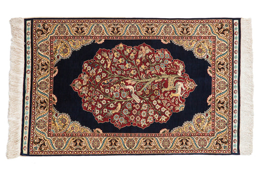 2x3 Vintage Fine Hereke Rug Mat
