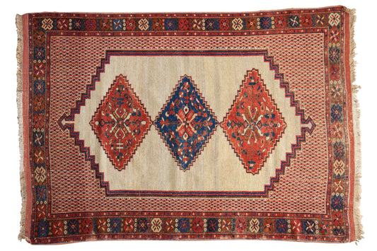 4x6 Antique Afshar Rug