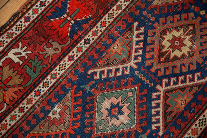 3.5x12.5 Antique Caucasian Rug Runner