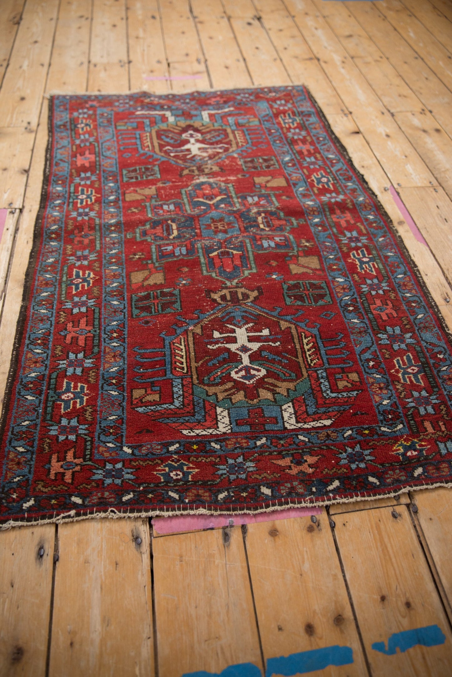 3x4.5 Vintage Fine Karaja Rug