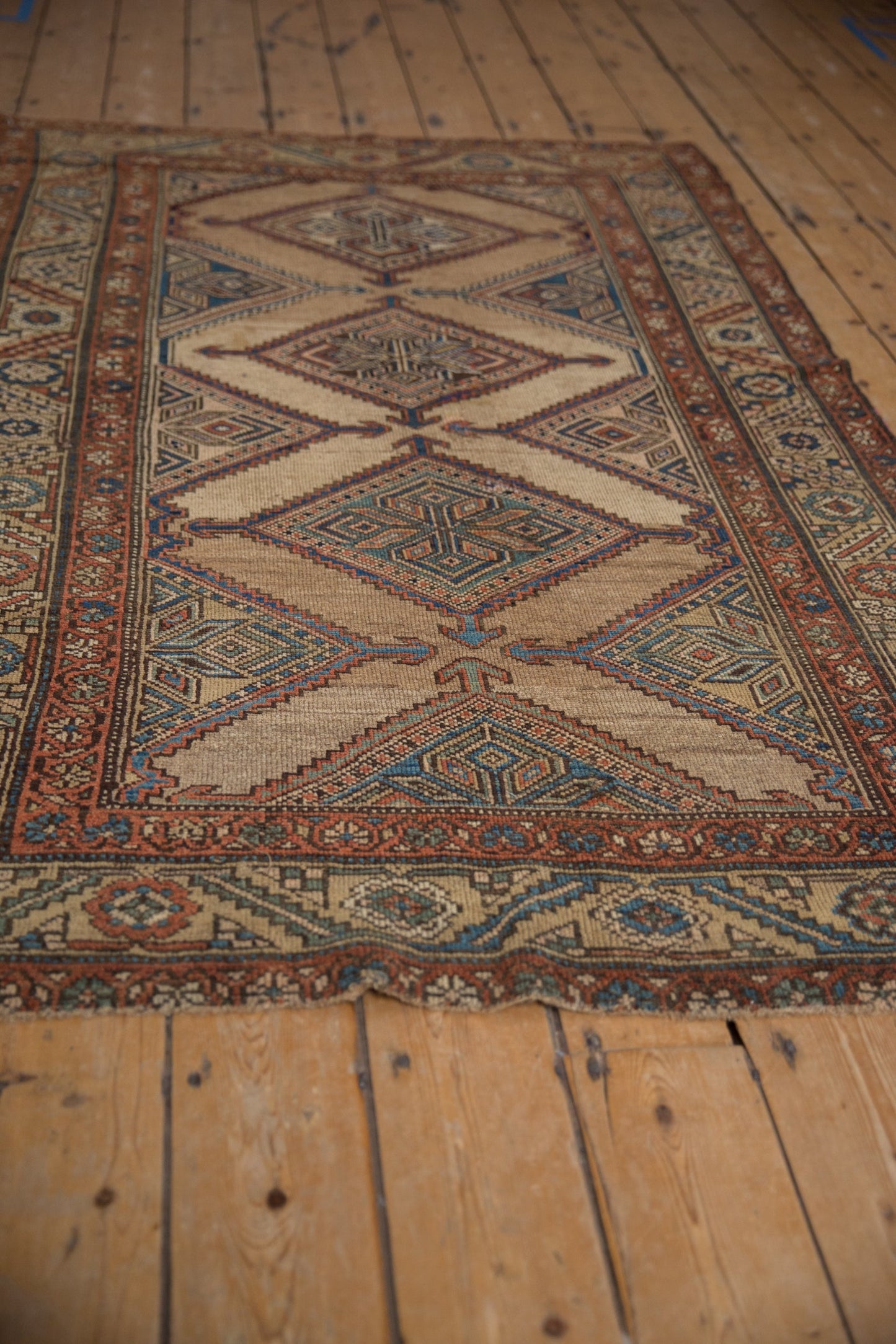 RESERVED 4x6.5 Antique Fine Kurd Rug