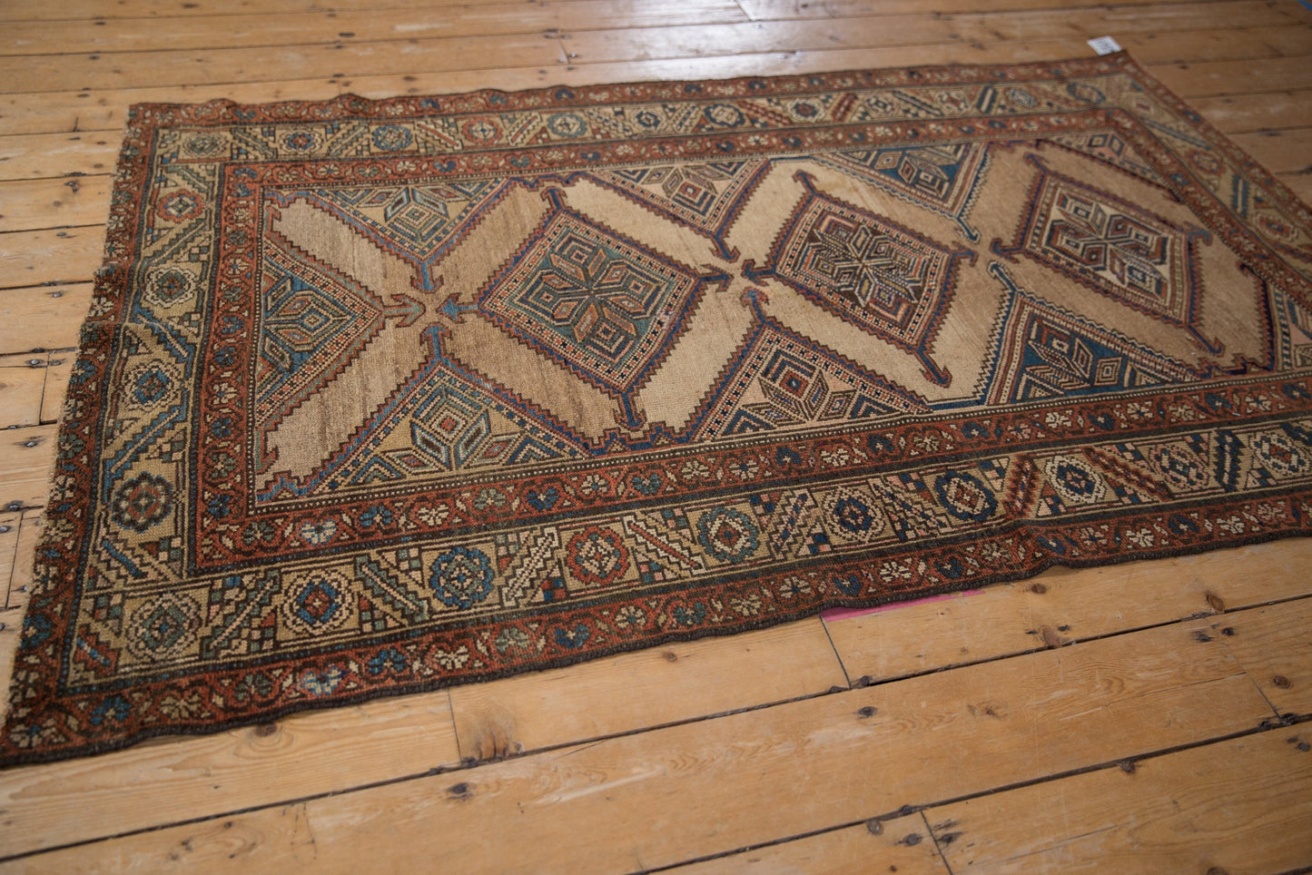 RESERVED 4x6.5 Antique Fine Kurd Rug