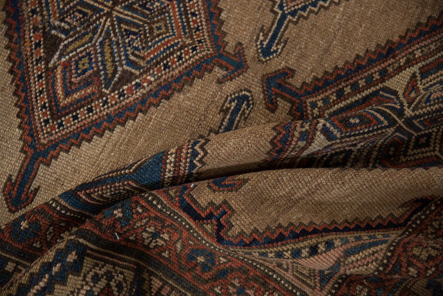 RESERVED 4x6.5 Antique Fine Kurd Rug