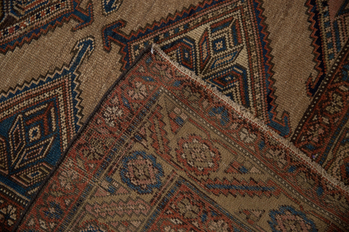 RESERVED 4x6.5 Antique Fine Kurd Rug